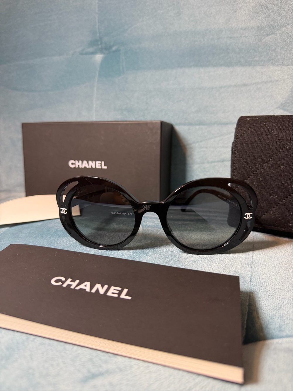 Chanel Camellia Sunglasses